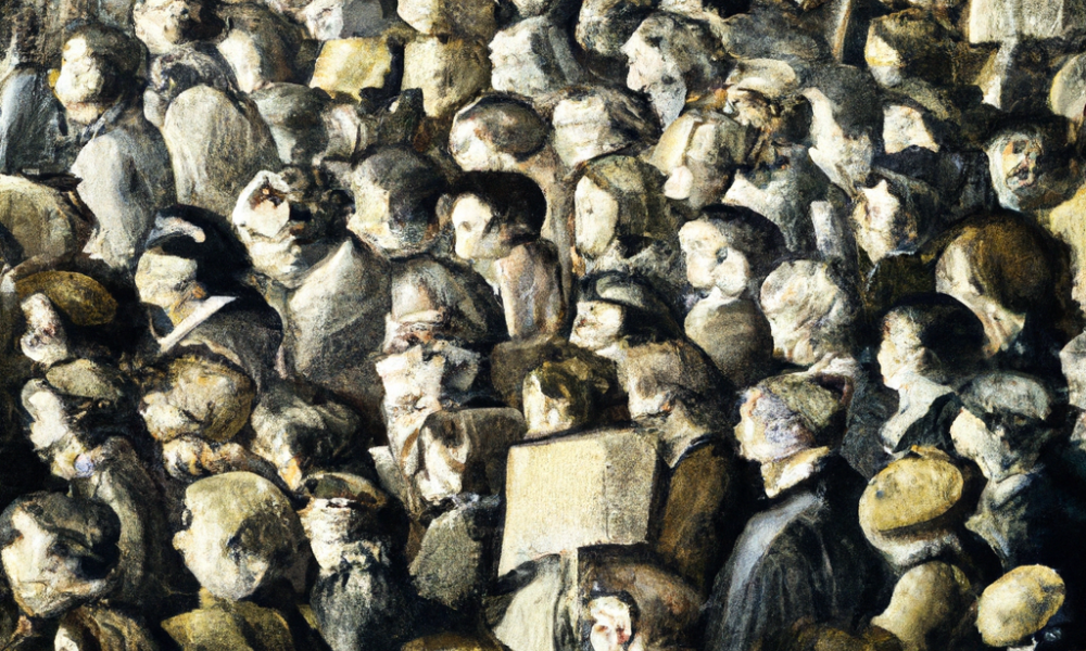 DALL·E 2022-11-06 17.12.01 - a matiss painting of a crowd demonstrating with placards.png